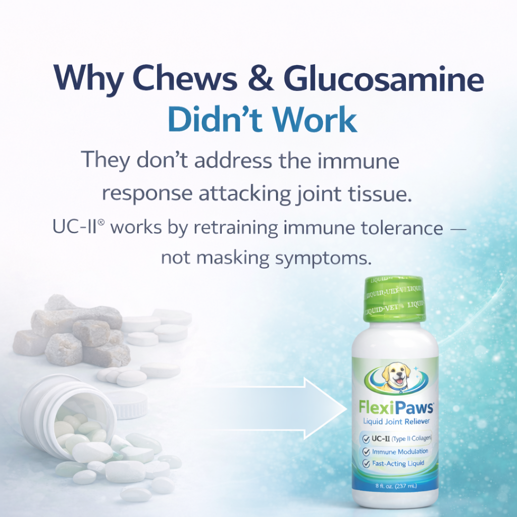 Support Your Dog’s Comfort & Mobility With A Simple Daily Liquid Routine