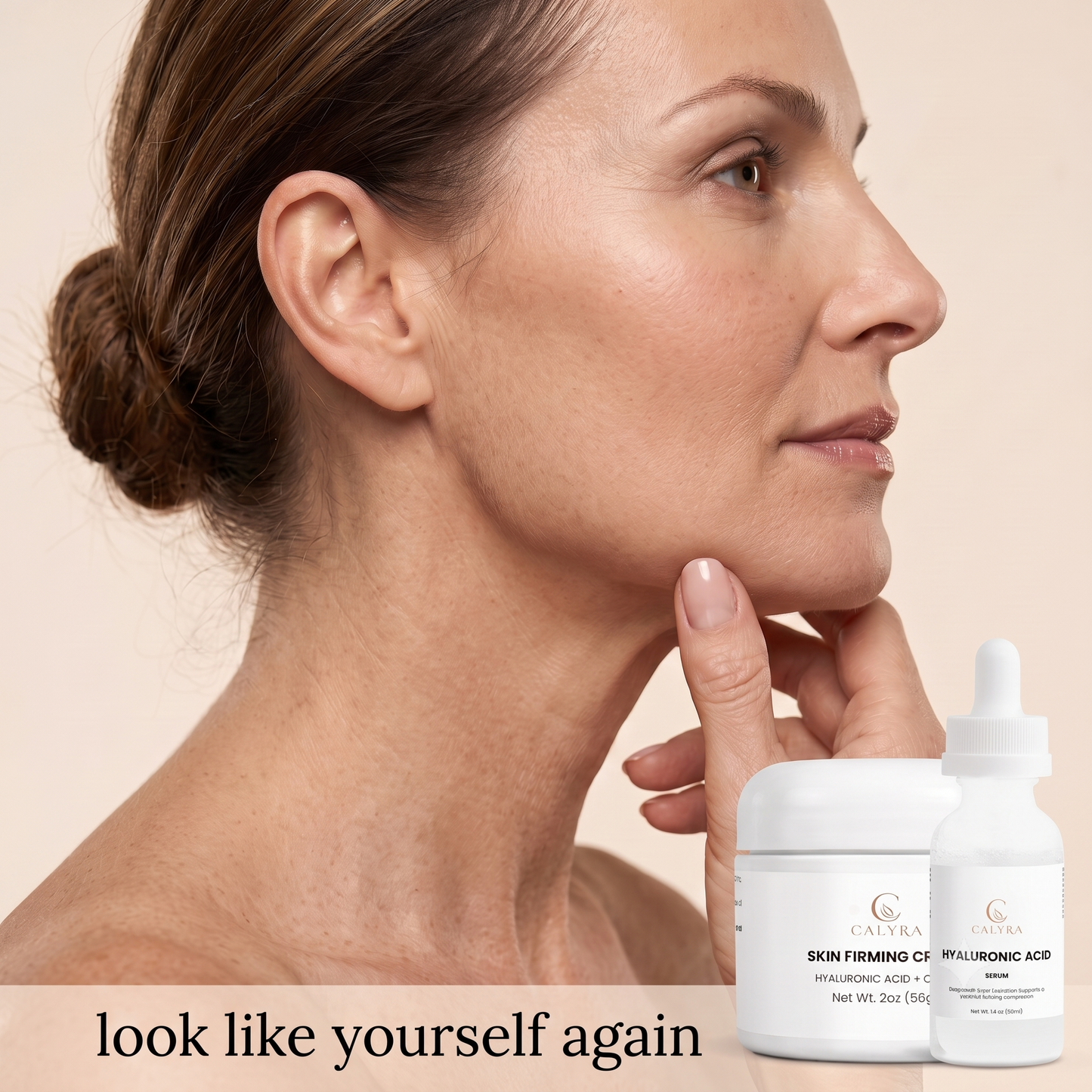 Calyra Skin Firming Cream + Hyaluronic Acid Serum